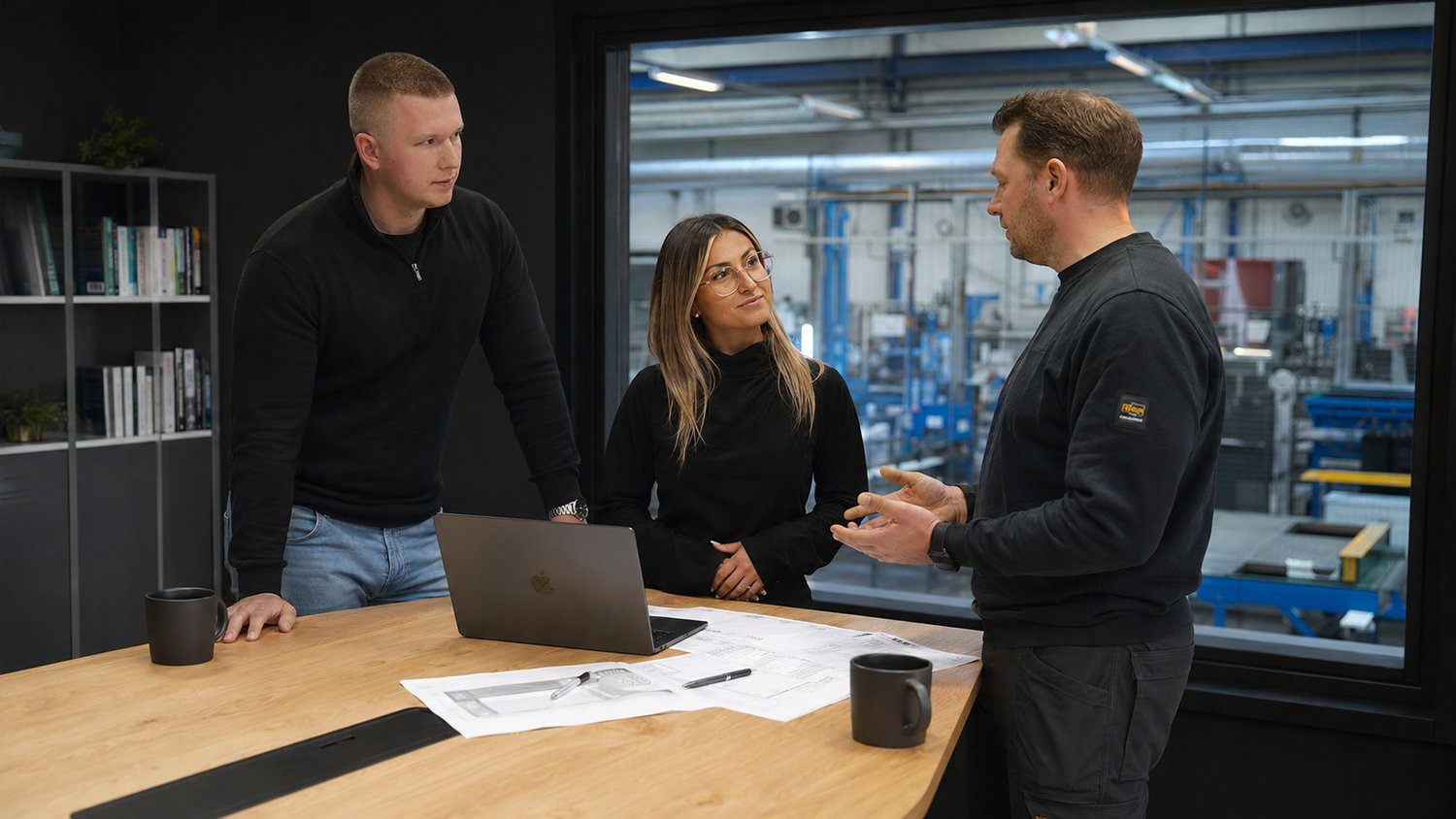 Das Team von RecruitVision bei der Arbeit